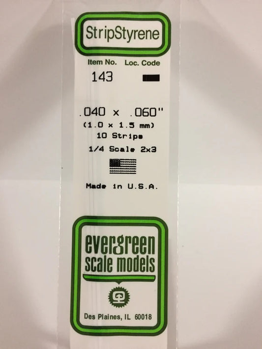 269-143 Evergreen Strip -- .040 x .060