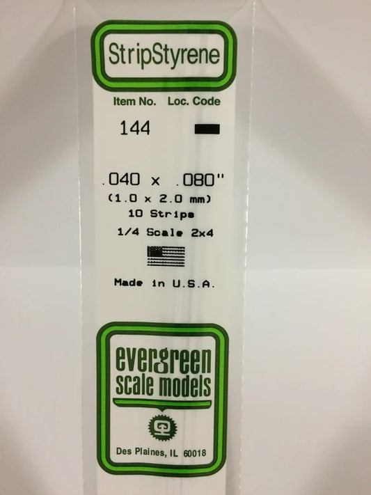 269-144 Evergreen Strip -- .040 x .080