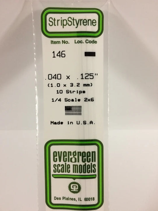 269-146 Evergreen Strip -- .040 x .125