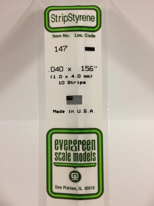 269-147 Evergreen Strip -- .040 x .156