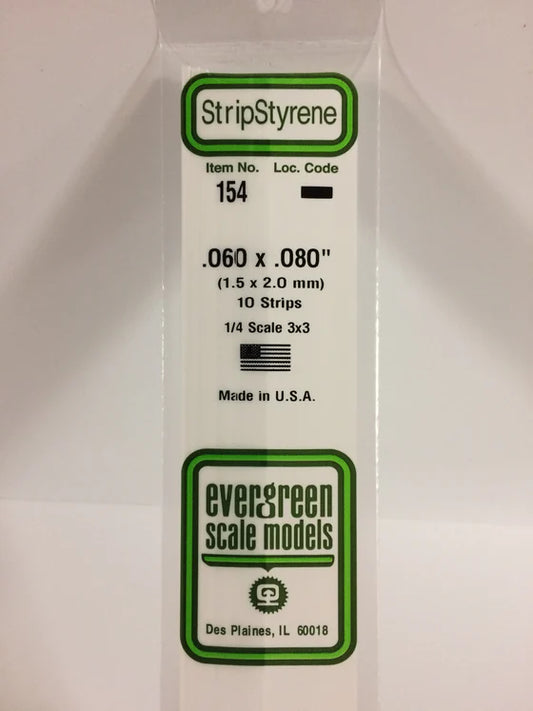 269-154 Evergreen Strip -- .060 x .080