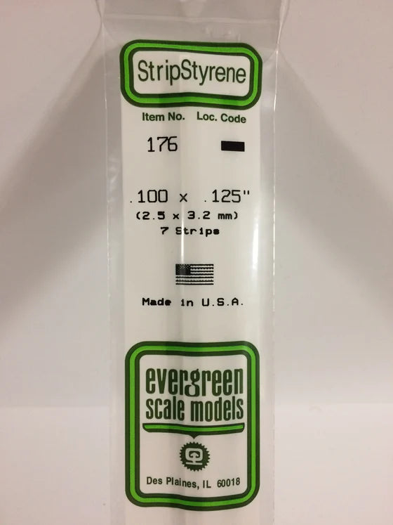 269-176 Evergreen Strip -- .100 x .125