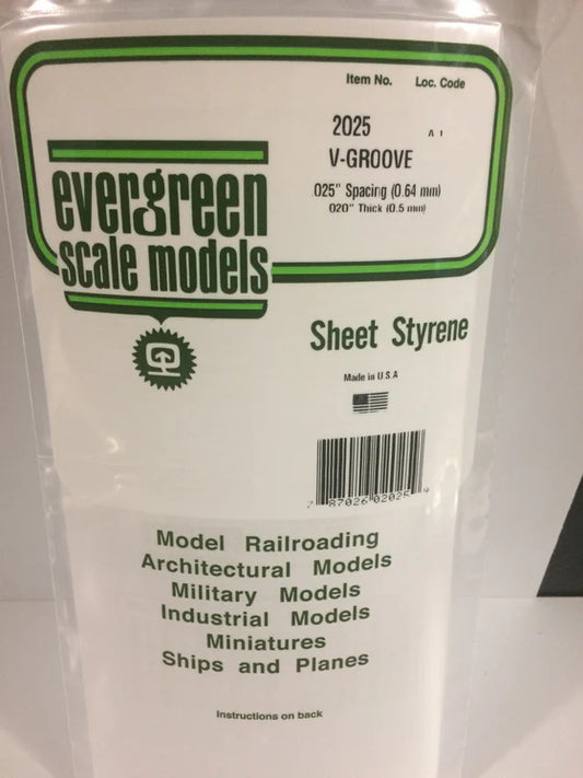 269-2025 Evergreen Siding -- V-groove