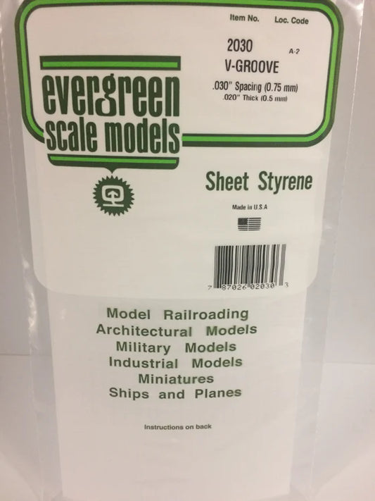 269-2030 Evergreen Siding -- V-groove