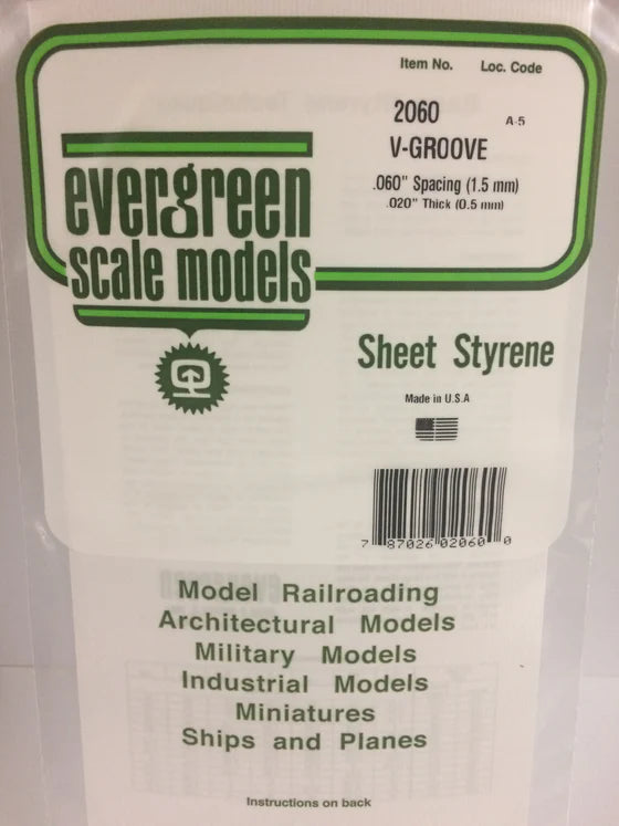 269-2060 Evergreen Siding -- V-groove