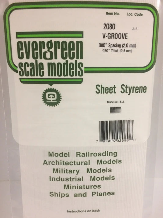 269-2080 Evergreen Siding -- V-groove