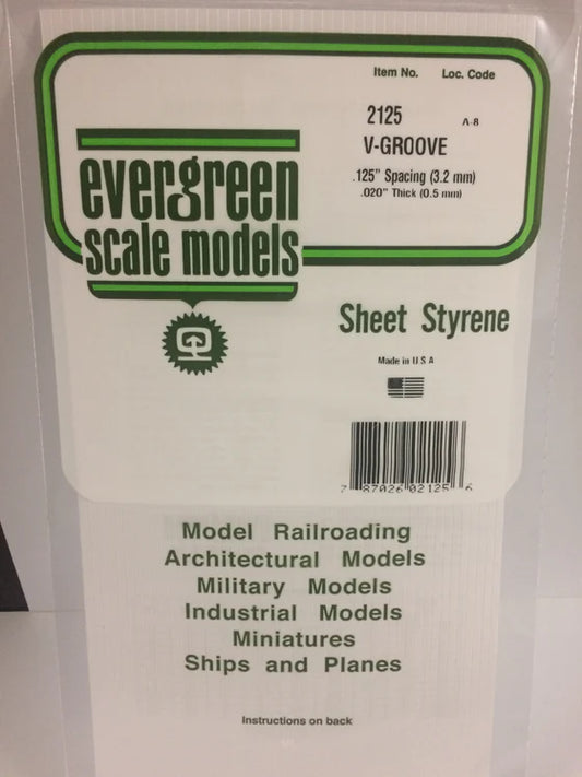 269-2125 Evergreen Siding -- V-groove