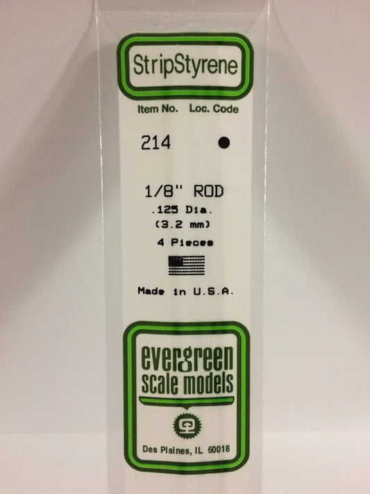 269-214 Evergreen Rod -- .125 Dia