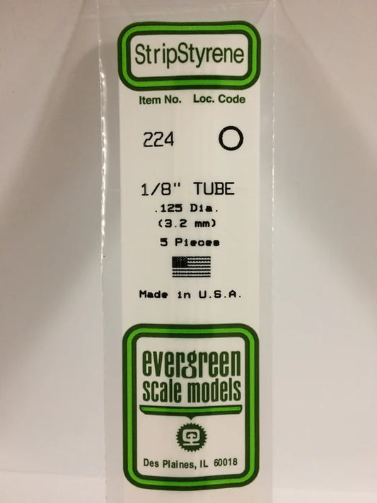 269-224 Evergreen Tube -- .125 Dia