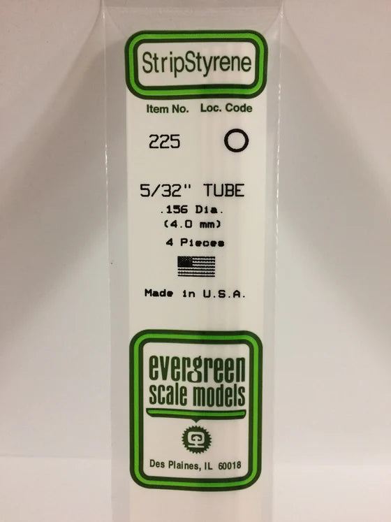 269-225 Evergreen Tube -- .156 Dia