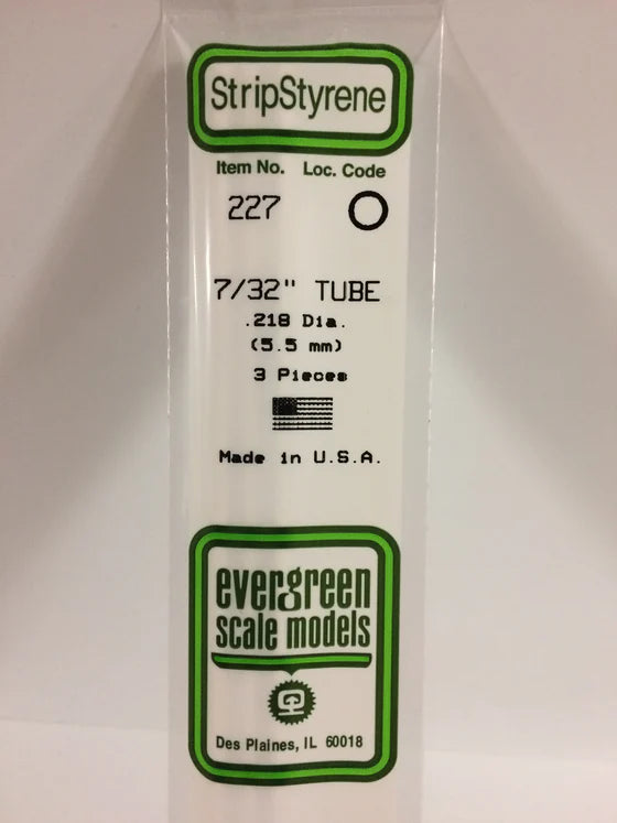 269-227 Evergreen Tube -- .219 Dia
