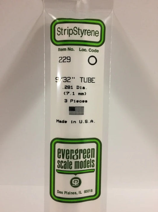269-229 Evergreen Tube -- .281 Dia