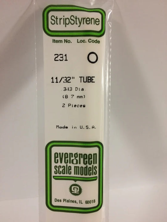 269-231 Evergreen Tube -- .344 Dia
