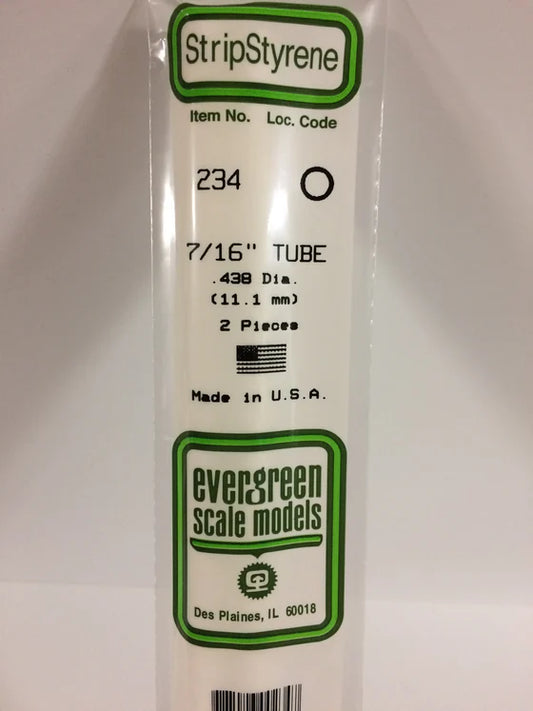 269-234 Evergreen Tube -- .438 Dia