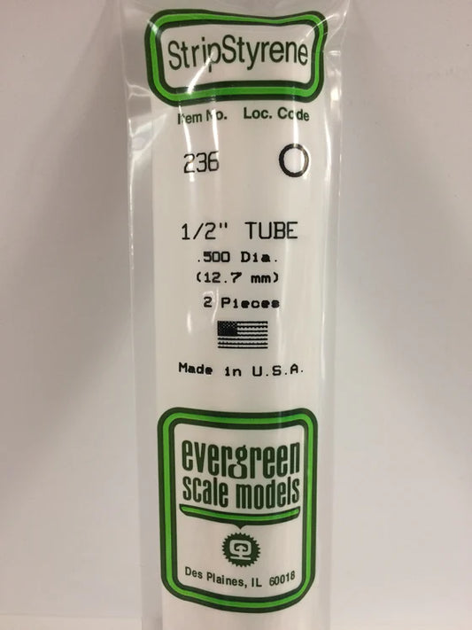269-236 Evergreen Tube -- .500 Dia