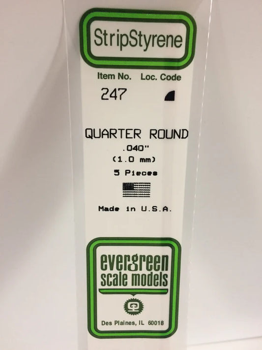 269-247 Evergreen Quarter Round -- .040