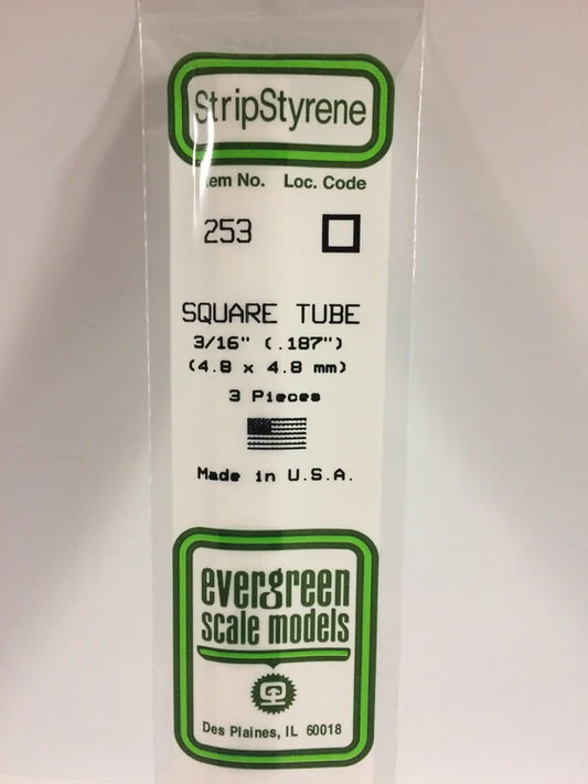 269-253 Evergreen Square Tube -- .187