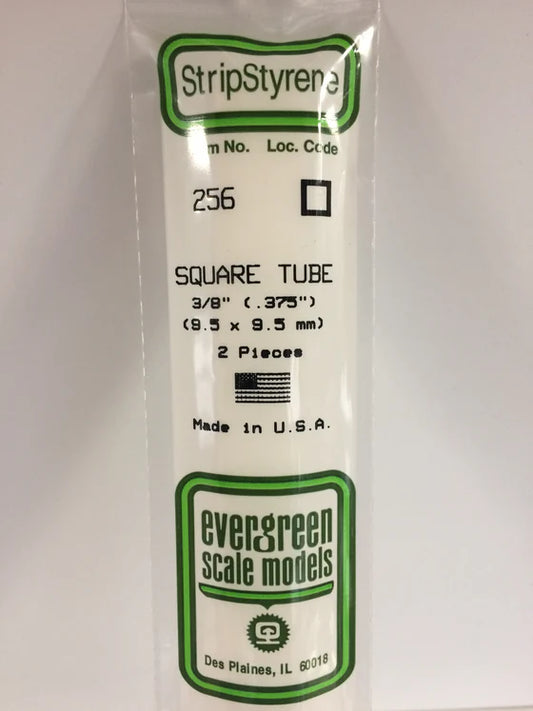 269-256 Evergreen Square Tube -- .375