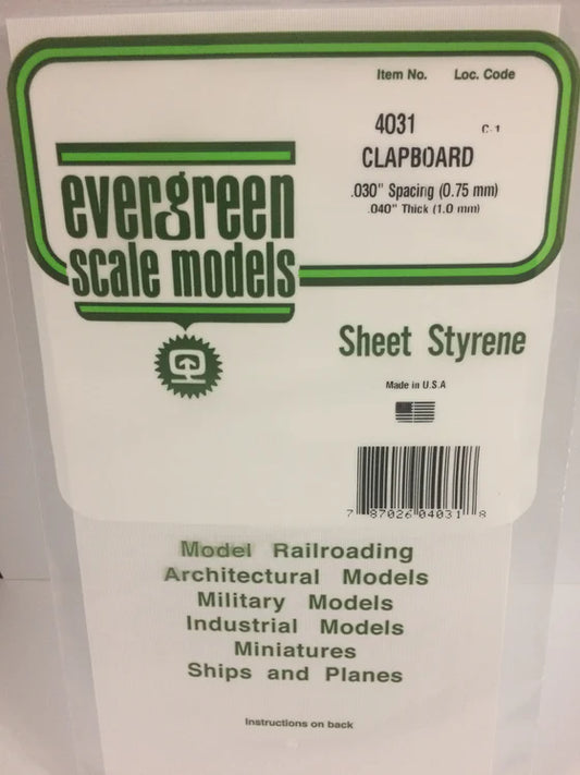 269-4031 Evergreen Siding -- Clapboard