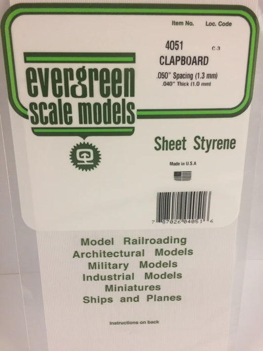 269-4051 Evergreen Siding -- Clapboard
