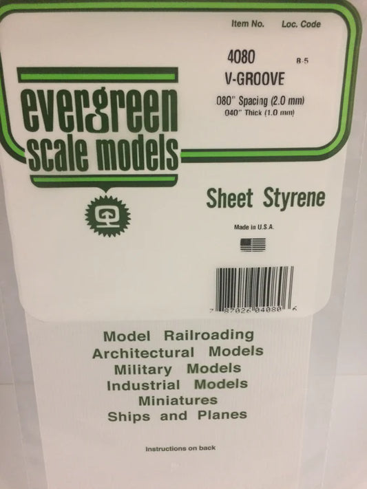 269-4080 Evergreen Siding -- V-groove