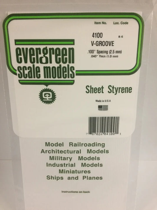 269-4100 Evergreen Siding -- V-groove