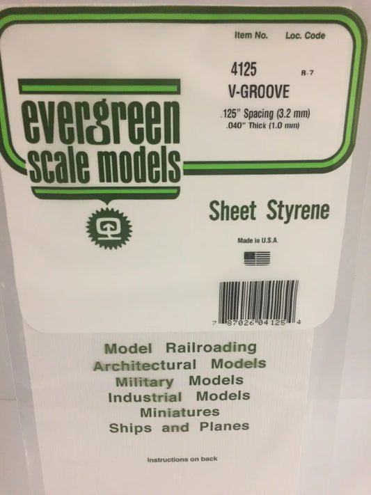 269-4125 Evergreen Siding -- V-groove