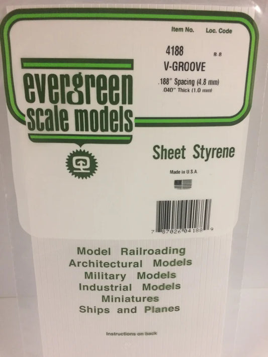 269-4188 Evergreen Siding -- V-groove