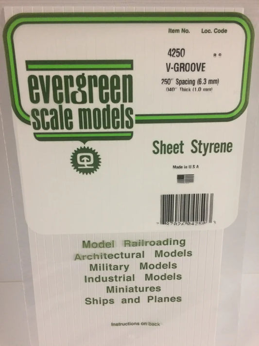 269-4250 Evergreen Siding -- V-groove