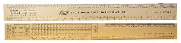 271-55778 Excel Model Railroad Reference Rule