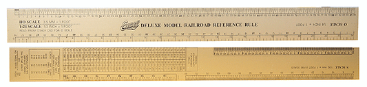 271-55778 Excel Model Railroad Reference Rule