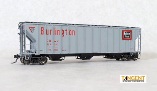 TAN28011-01 Tangent HO Covered Hopper -- CB&Q #85996