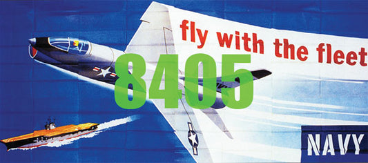 293-8405 Tichy HO Billboard - Navy Fly Fleet