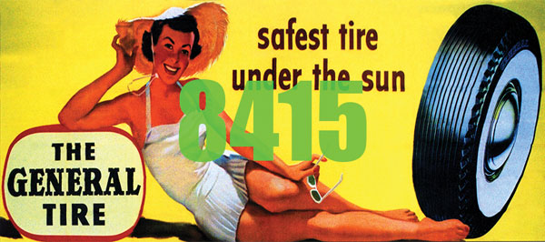 293-8415 Tichy HO Billboard - General Tire