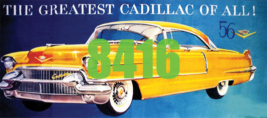 293-8416 Tichy HO Billboard - Cadillac