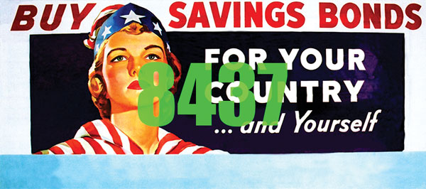293-8437 Tichy HO Billboard - Buy Saving Bonds