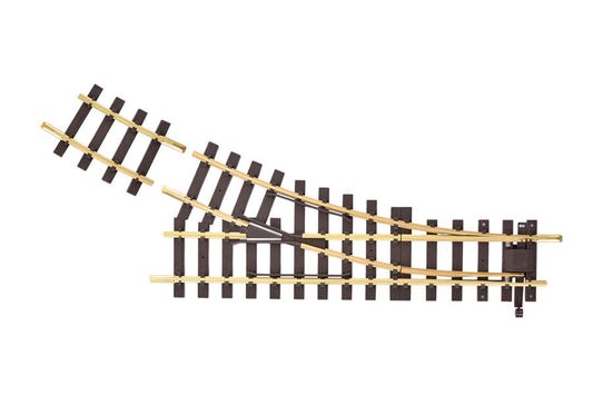 R3 Manual Switch Right 22.5° Track (G-Scale)