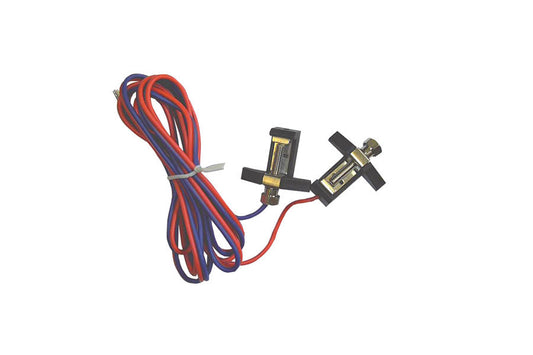 Power Clamp w/Wires, 1 pair (G-Scale)