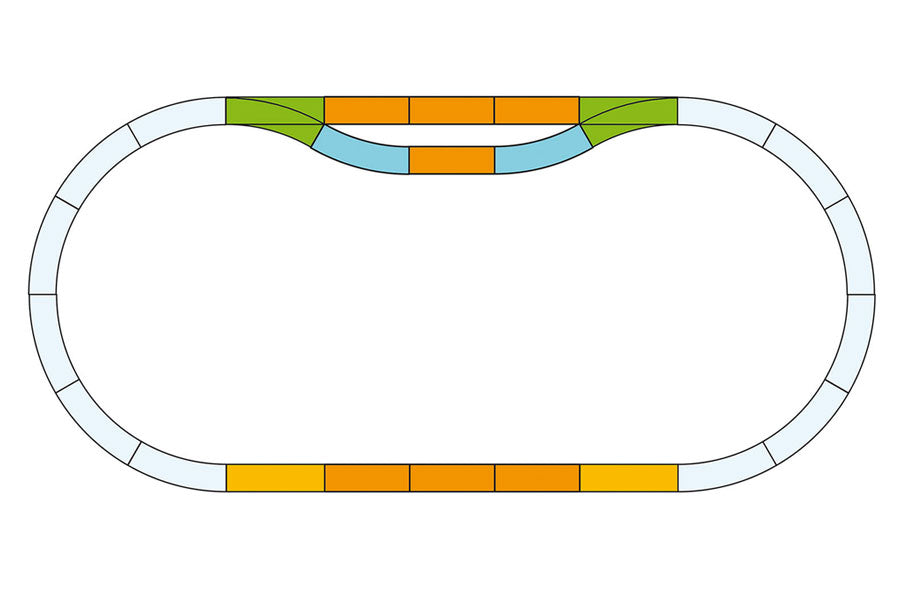 Station Track Set Track (G-Scale)