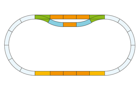 Station Track Set Track (G-Scale)