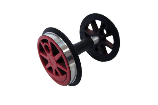 Center Wheelset: BR80, Red (G-Scale)