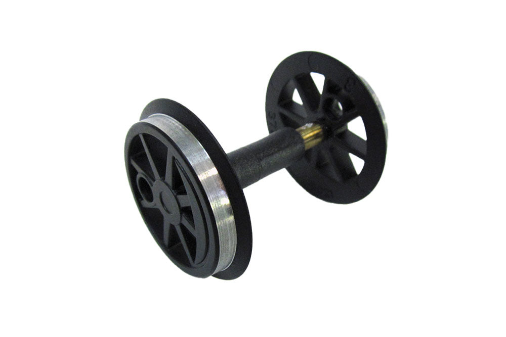 Center Wheelset: 0-6-0T, Black (G-Scale)