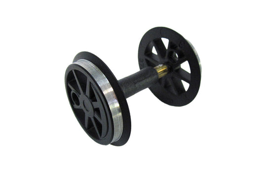 Center Wheelset: 0-6-0T, Black (G-Scale)