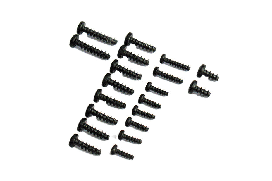 Screws, 20 Pieces & 5 Sizes (G-Scale)
