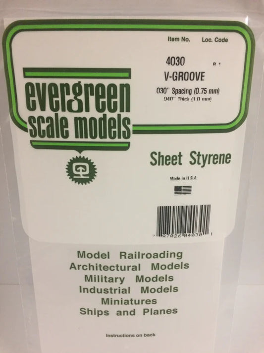 269-4030 Evergreen Siding -- V-groove
