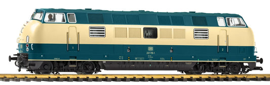 37463 PIKO G DB IV BR 221 Diesel, Blue/Beige, Sound