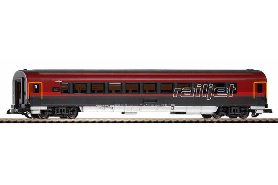 Obb Coach PIKO 37669 ÖBB VI 1. Cl. Coach, Railjet (G-Scale) – Reed's Hobby Shop