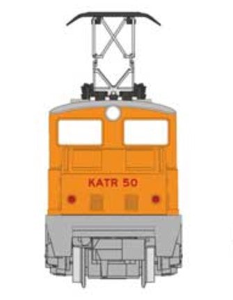 381-10504US Kato N 2-Axle Steeple Cab Electric - Kato Traction KATR #50