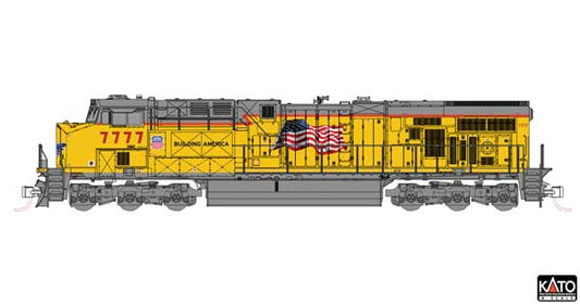 381-1768967 Kato N GE ES44AC -- UP #7777