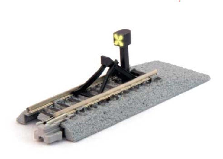 381-20064 Kato N 2-5/6" Illuminated Bumper Track C